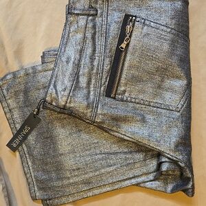 Spanner Hipster Foil Print Womens Pant/Jeans